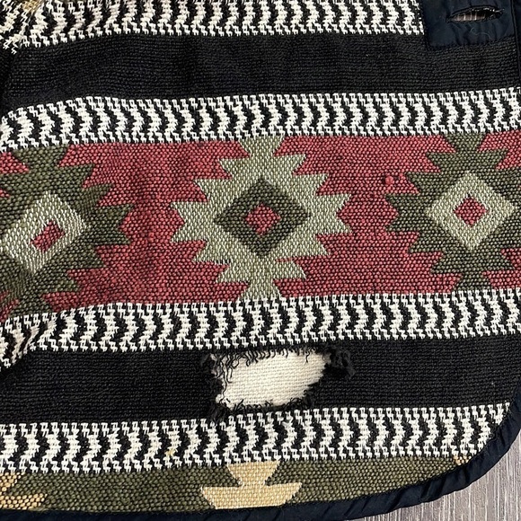 Vintage Southwestern Style Reversible Tapestry  Woven Jacket - Picture 12 of 16